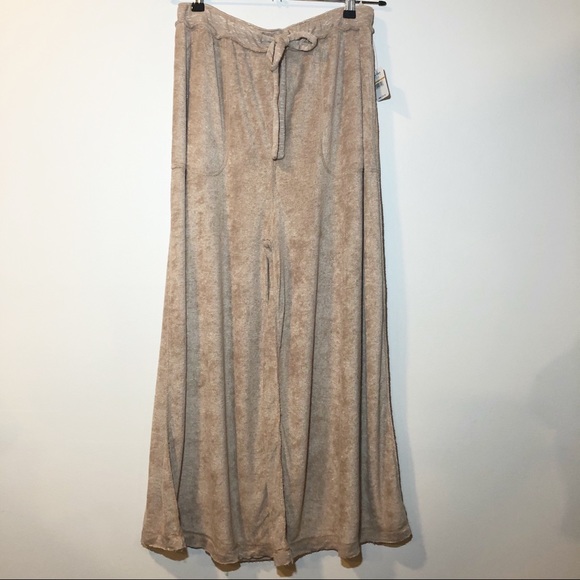 Free People Make It Maxi Wide Leg Lounge Pants - Picture 2 of 6